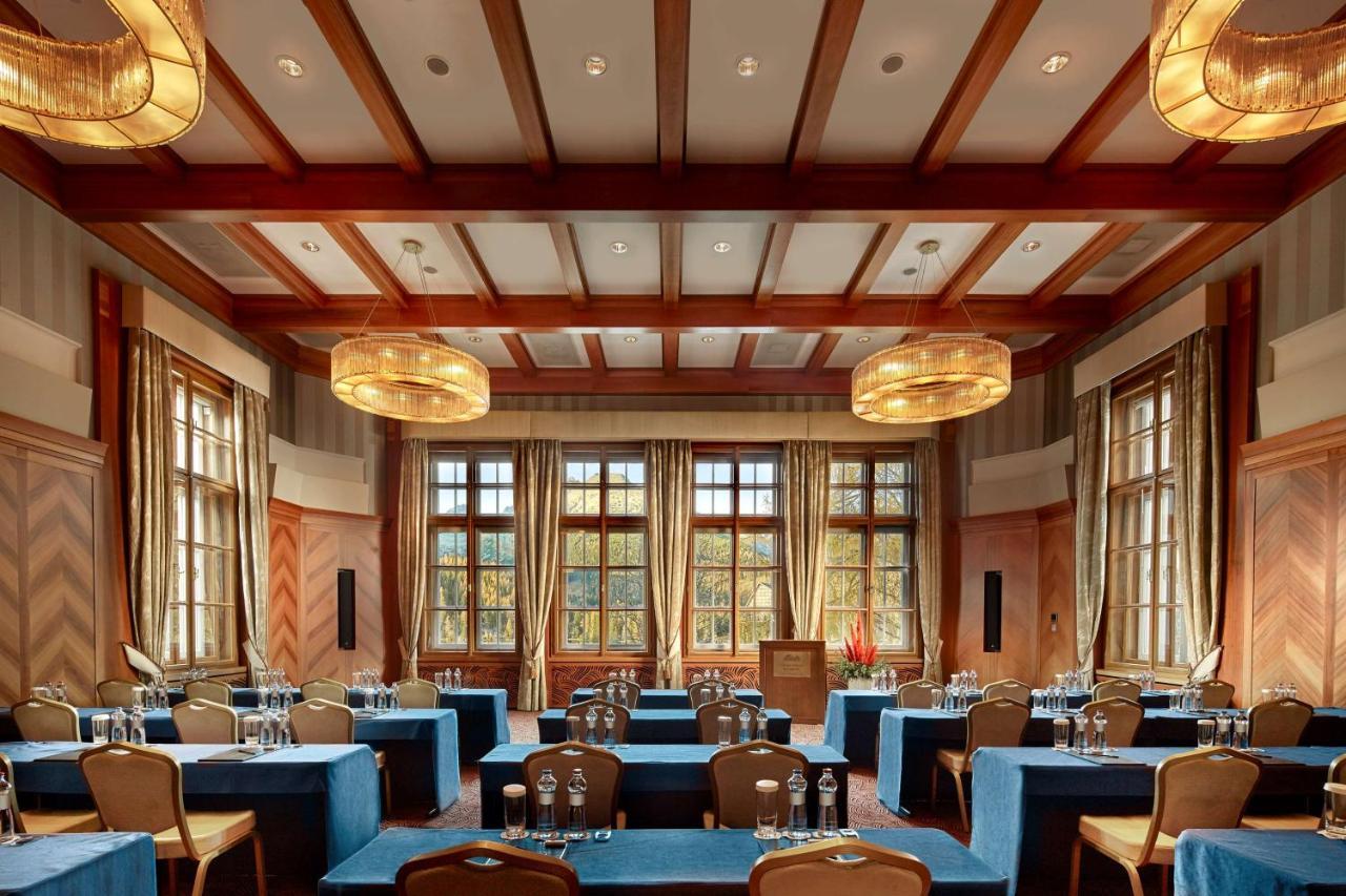 Grand Hotel Kempinski High Tatras Strbske Pleso Bagian luar foto The Great Hall