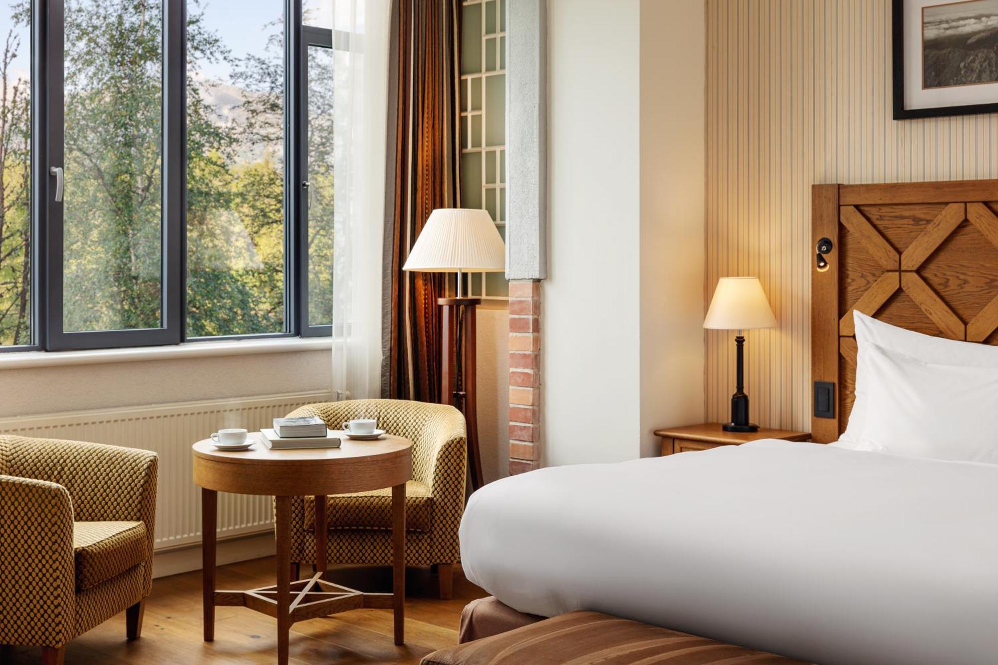 Grand Hotel Kempinski High Tatras Strbske Pleso Bagian luar foto